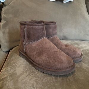 UGG Chocolate Brown Classic Mini Boots